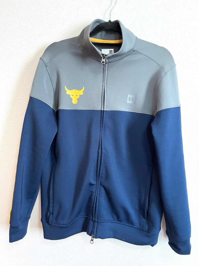 【美品】UA PROJECT ROCK トラックジャケット/M/1345824