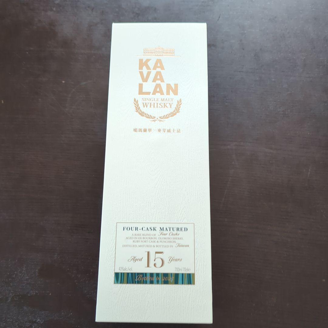 KAVALAN FOUR CASK MATURED 15年 700ml