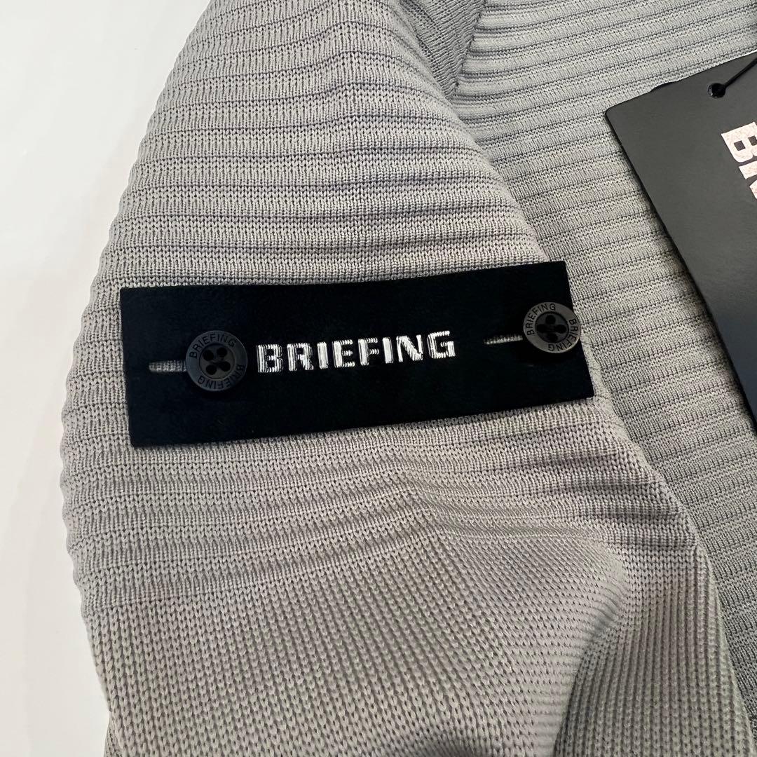 新品　BRIEFING MEN'S WR KNIT BLOUSON グレーL