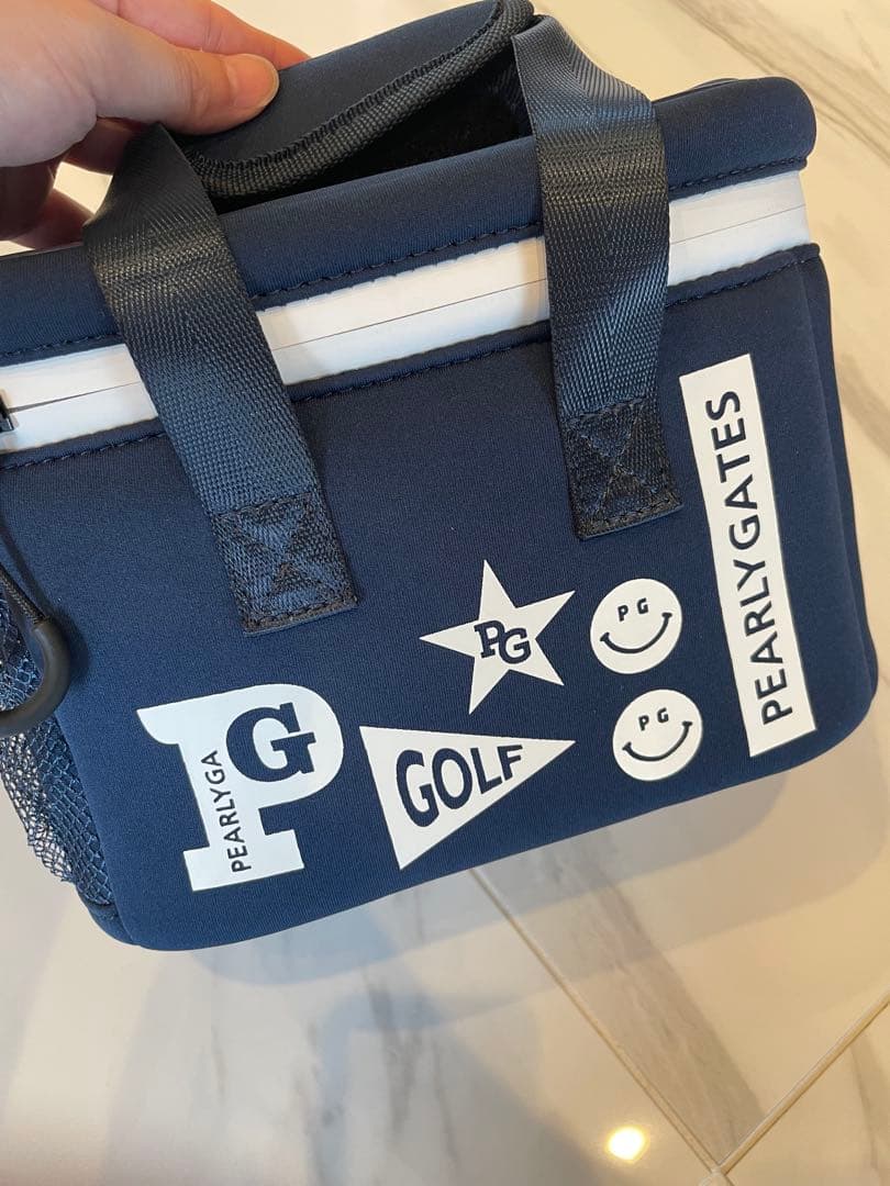 未使用品　PEARLY GATES ネイビー 保冷バッグ