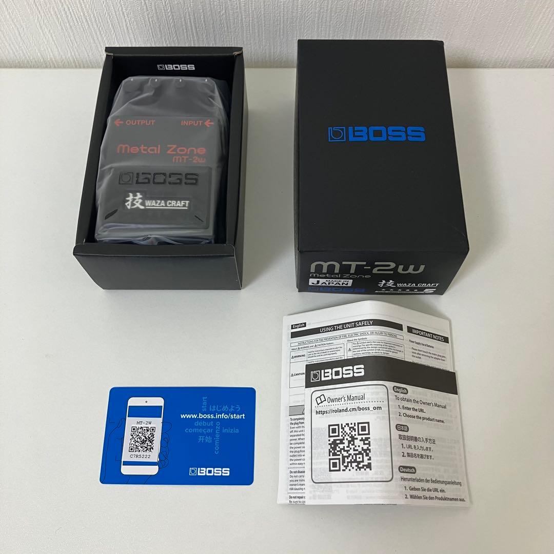 BOSS MT-2W ボス メタルゾーン 技 ギター エフェクター