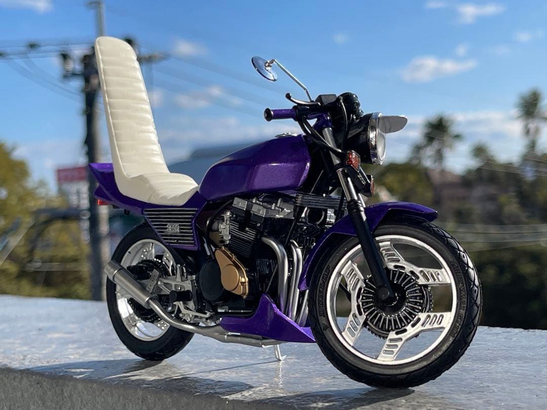 1/12 アオシマ製・CBX400F★完成ジャンク品★