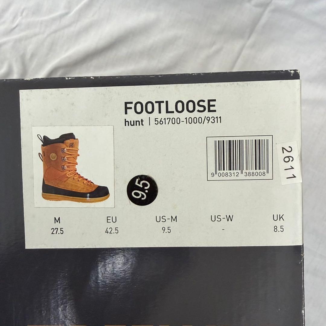 【極美品1回使用】DEELUXE FOOTLOOSE US9.5 スノー　ブーツ