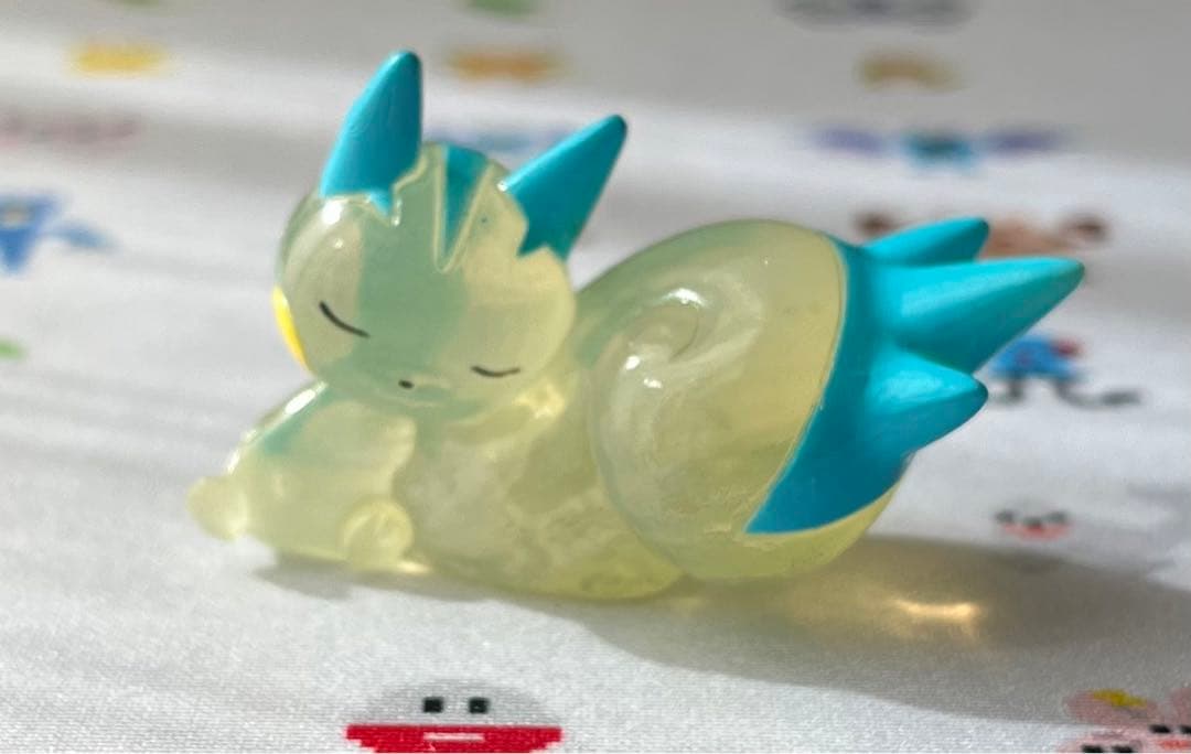 ポケモン モンコレ パチリス クリア うたた寝 中古 フィギュア