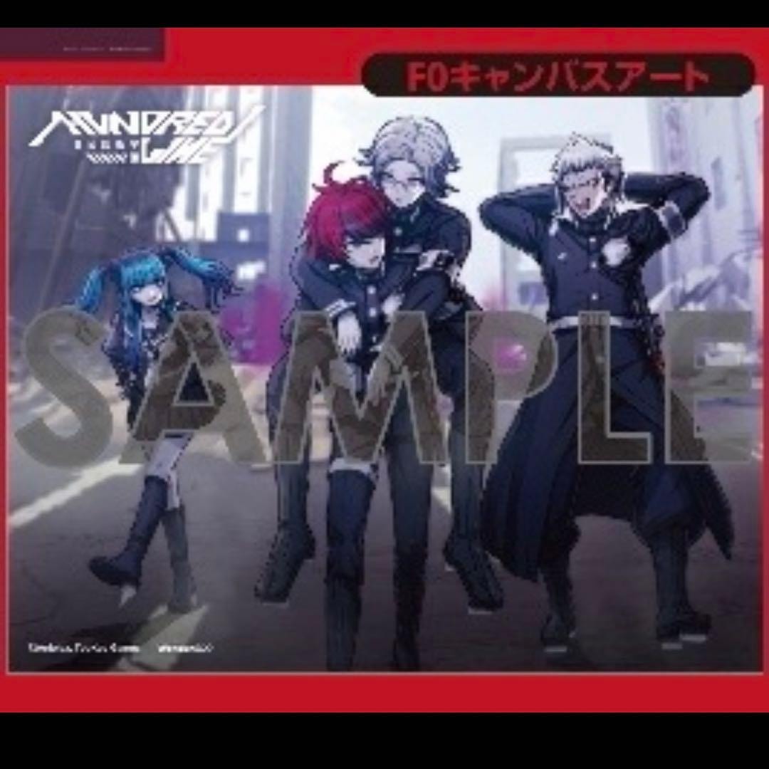 新品未開封　HUNDRED LINE　WonderGOO特典 キャンパスアート