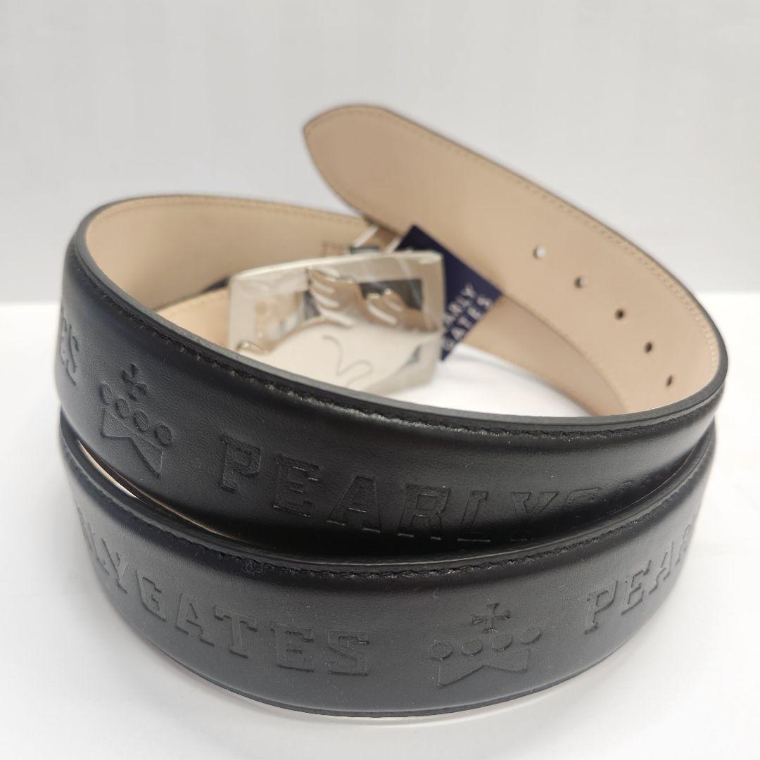 PEARLY GATES　未使用　タグ付　ブラック　ベルト　フライングラビット