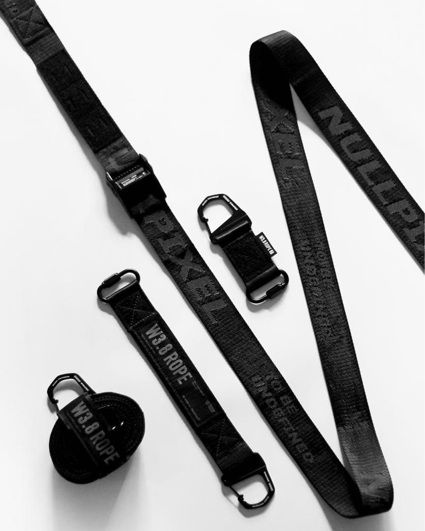 NULLPIXEL W3.8 ROPE BLACK EDITION 2本セット