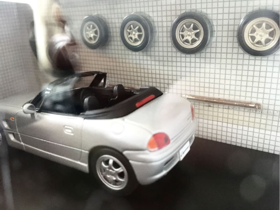 新品未開封　スズキ　カプチーノ　1/43モデル　シルバー