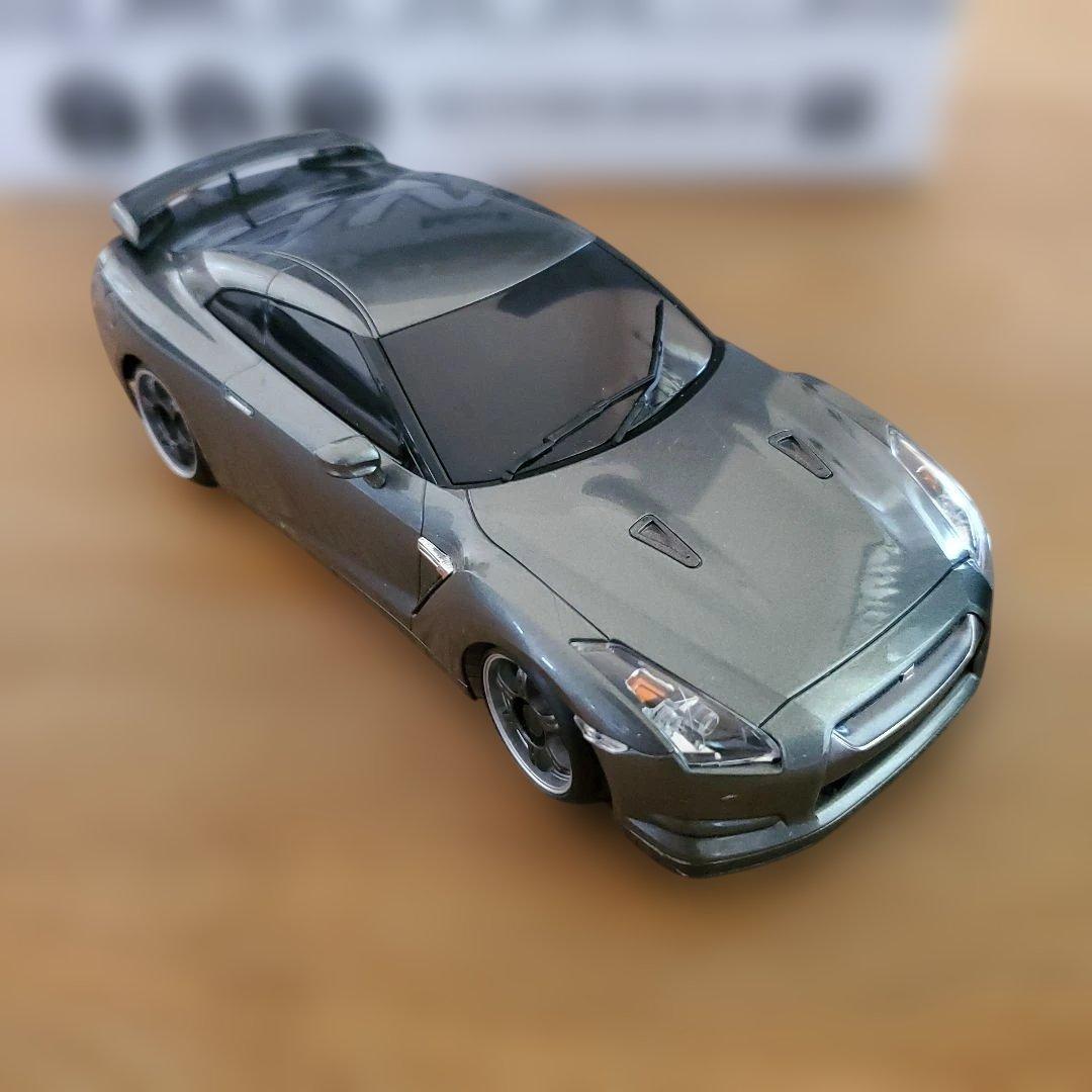 Mini-Z AWD NISSAN GTR ジャイロ　ドリフトタイヤ付