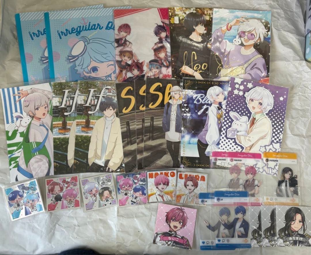 いれいす シクフォニ すたぽら 缶バッジ チェキ チプカ ブロマイド ステッカー