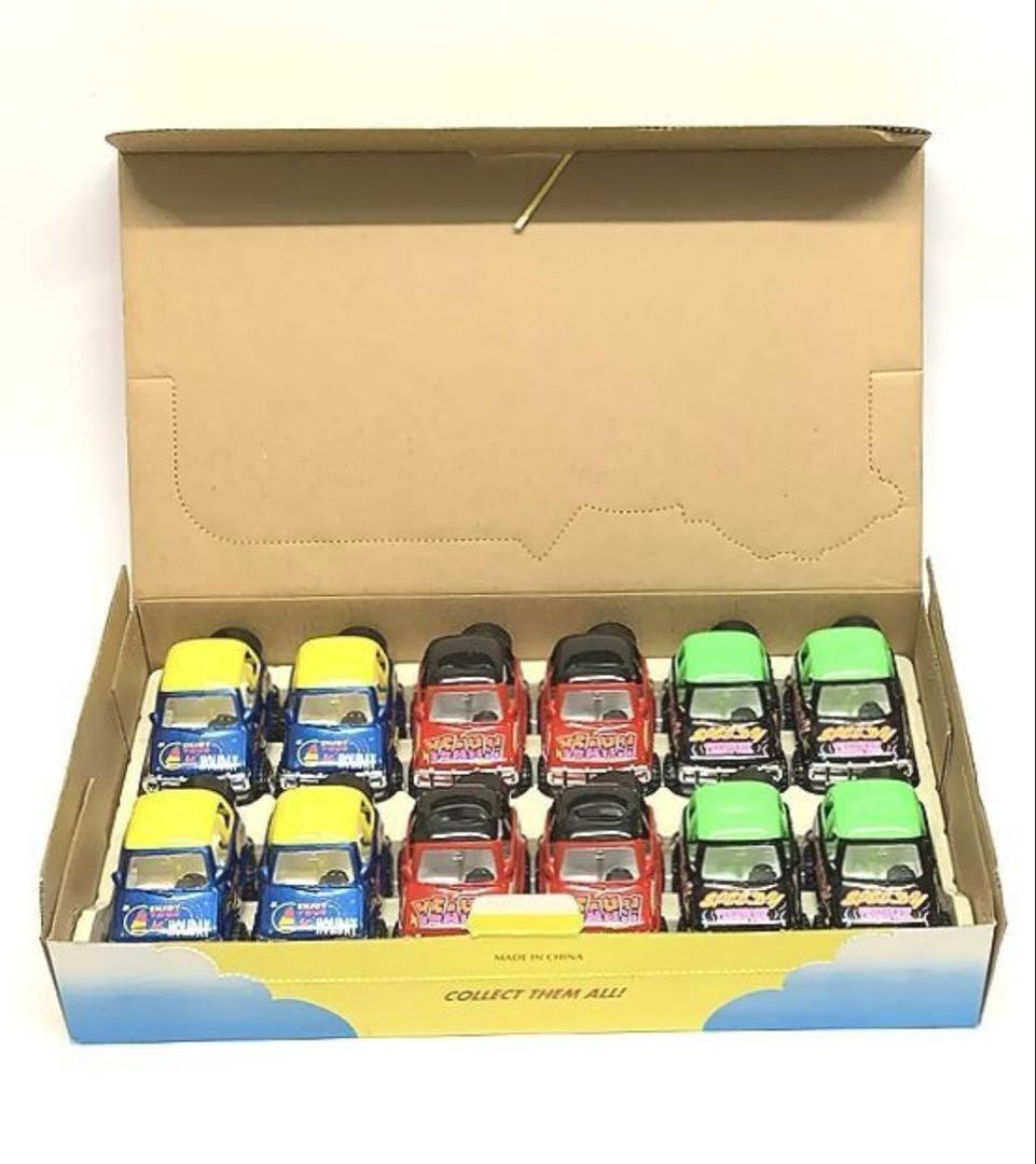 ダイキャストミニカー　プルバック式　ラリーピックアップ　1BOX(12台入)