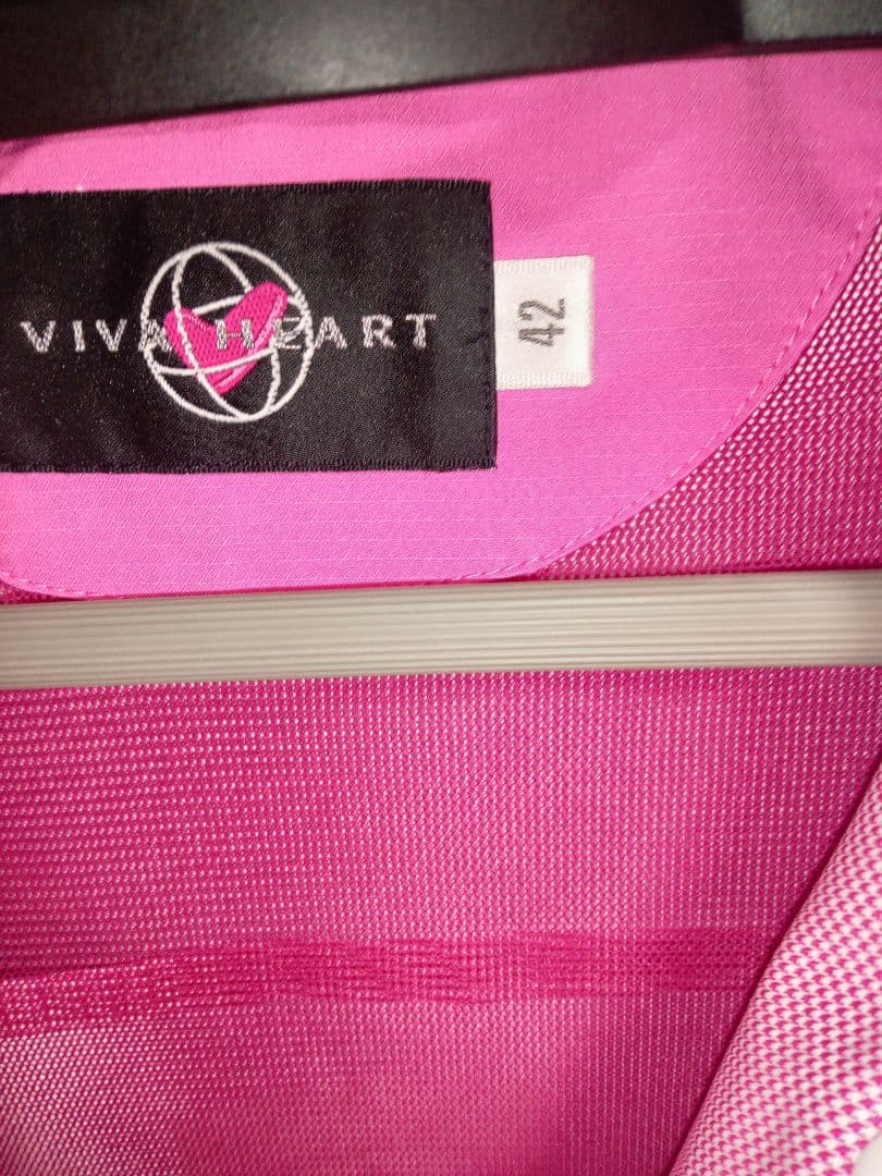 新品未使用　VIVIA HEART ピンク レインウェア サイズ42