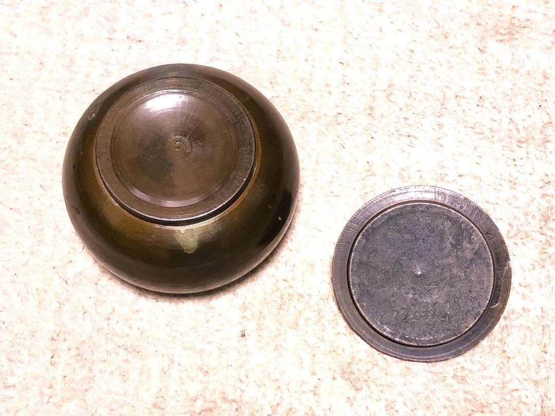 【 江戸期銅合子 】　17～18世紀