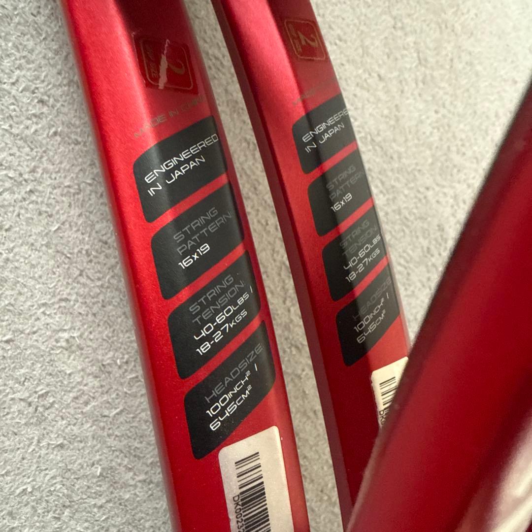 CX400 テニスラケット 2本セット