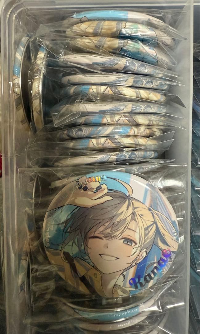 ChroNoiR BlueMemories 叶 缶バッジ 29個セット