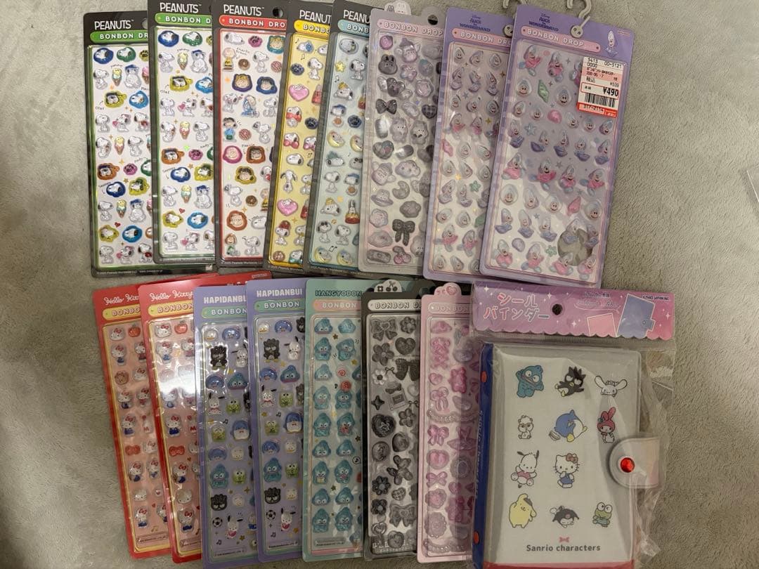 正規品ボンボンドロップ　サンリオ　ディズニー　スヌーピー オリジナル