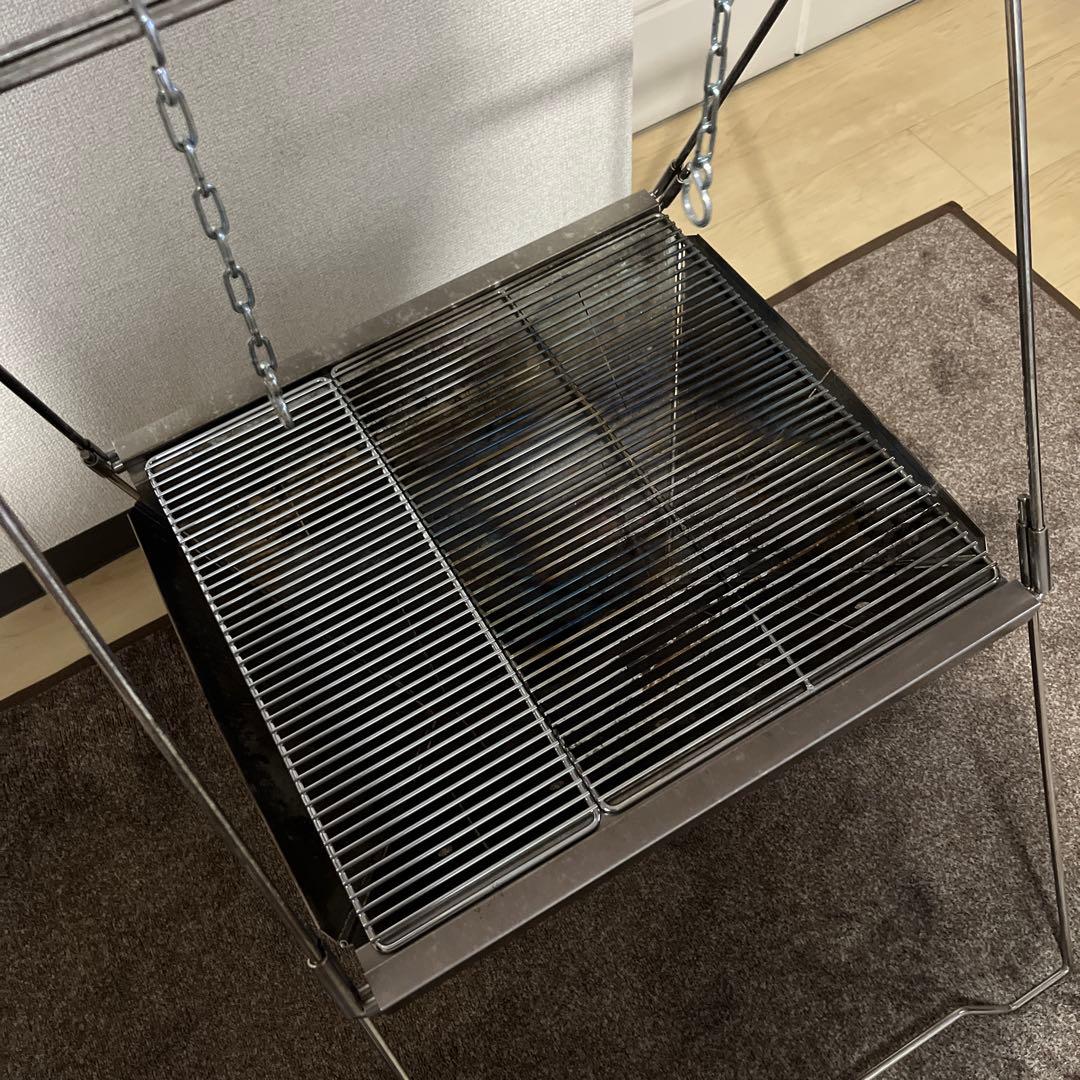 1回使用のみ　ユニフレーム　焚き火ベース450 トートバッグ型ケース　セット