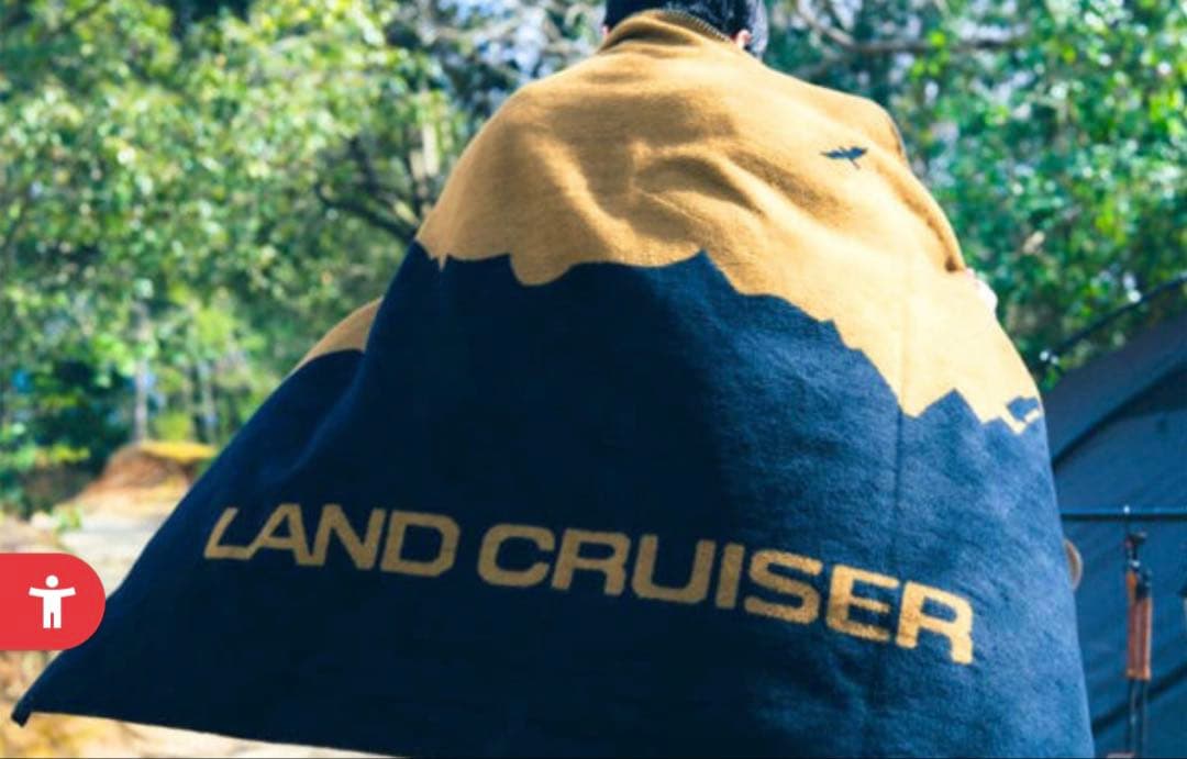 ランクル　ブランケット　ナンガ　コラボ　希少　ラウンドクルーザー