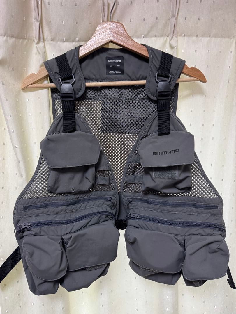 シマノ ストリームメッシュベスト 美品