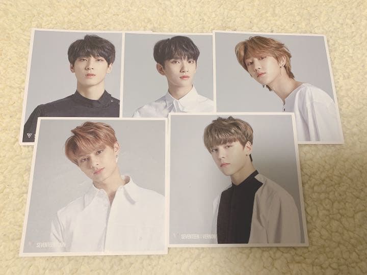 seventeen せぶち トレカ ポストカード エントリーシート
