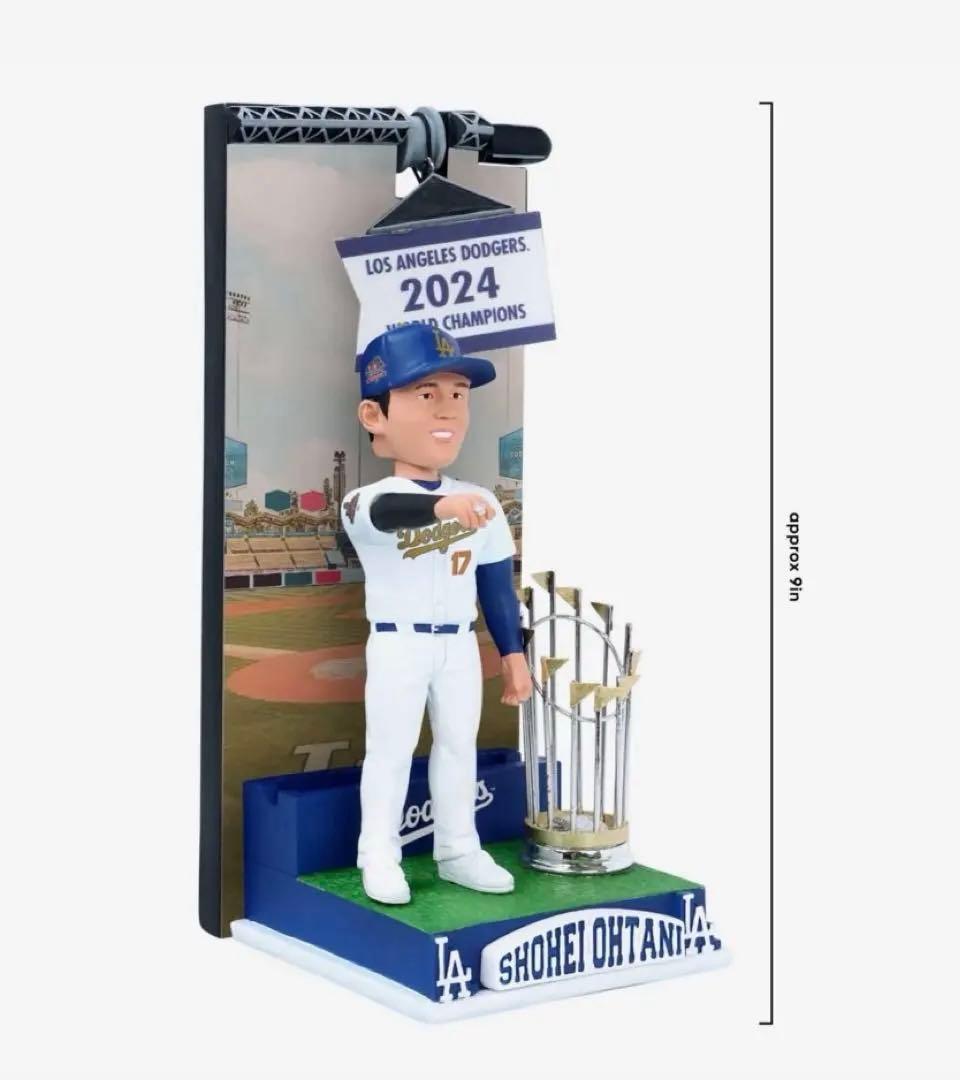 【大谷翔平 】2024年ワールドシリーズチャンピオン記念ボブルヘッド ！