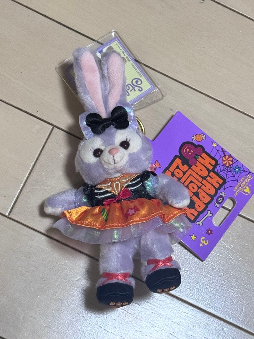 や*ん様 上海ディズニー　2022ハロウィン　ダッフィぬいぐるみキーチェーン セ