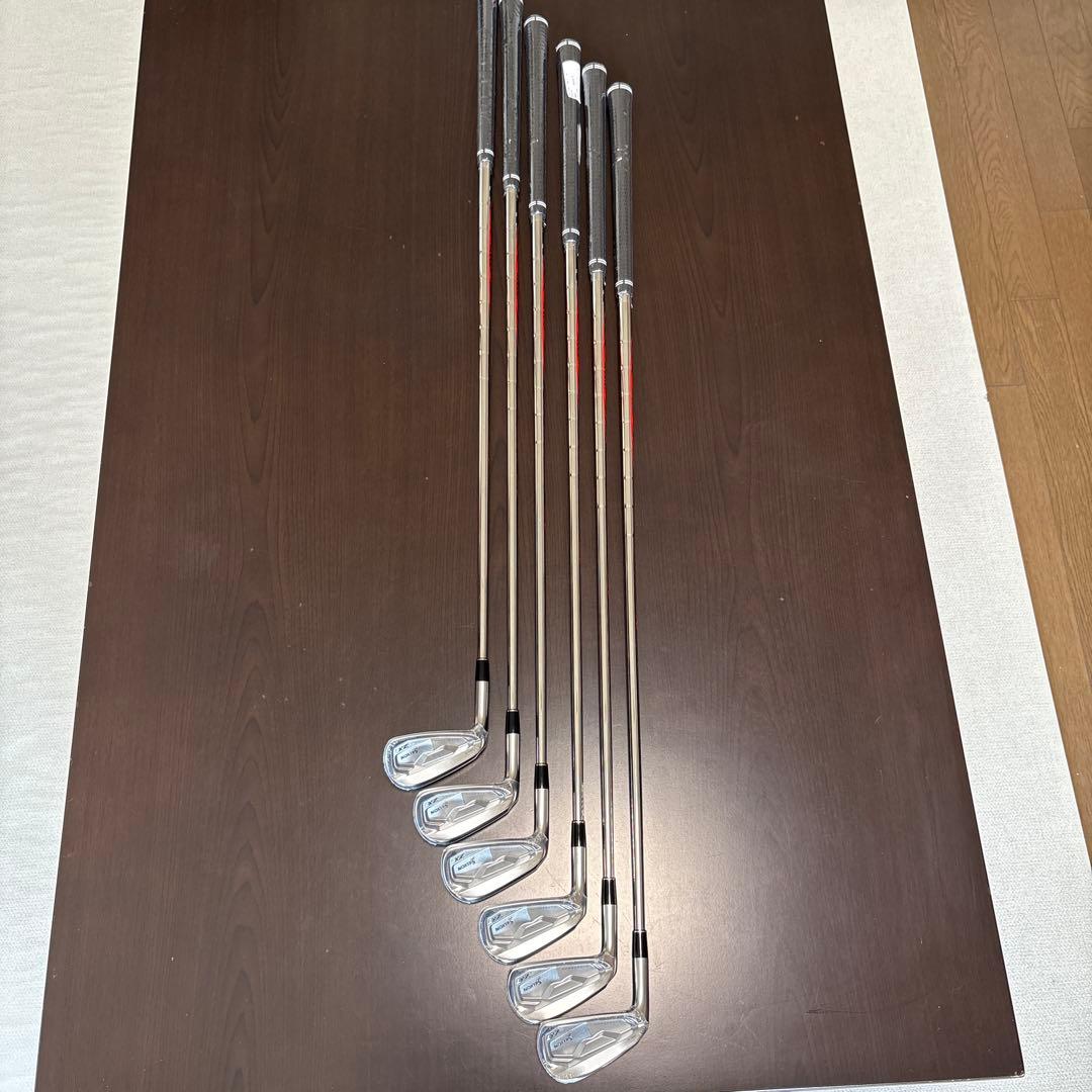 【新品未使用 レフティ】スリクソン ZX7 MK2 アイアン 6本セット