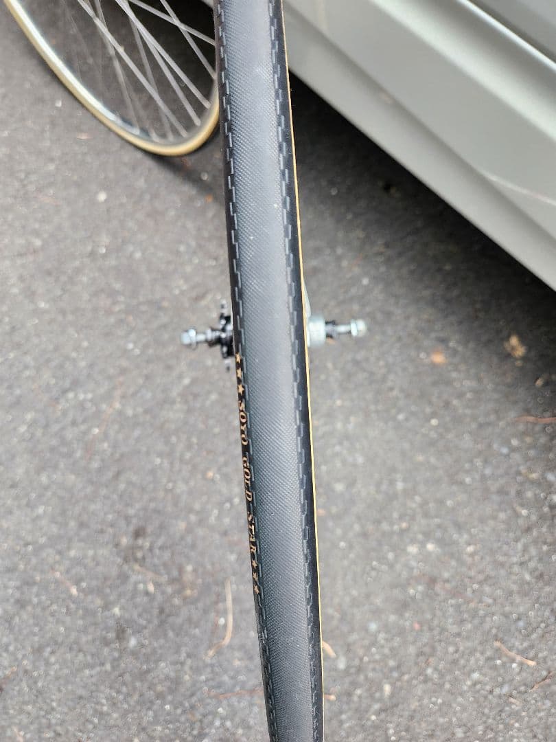 Dura-Ace ARAYAGOLD 完組ホイール 前後セット競輪 NJS認定