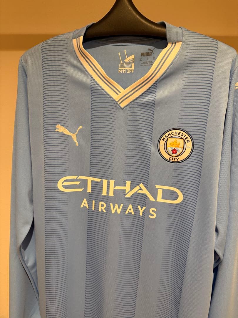 マンチェスターシティ 長袖ユニフォーム