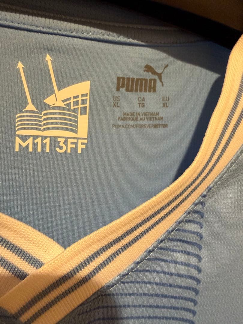 マンチェスターシティ 長袖ユニフォーム