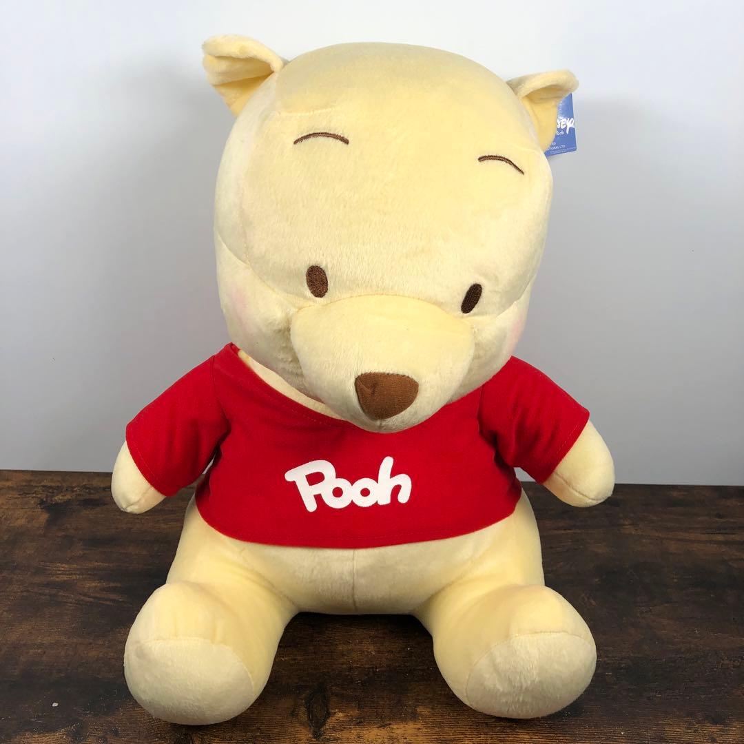 Disney くまのプーさん ぬいぐるみ タグ付き