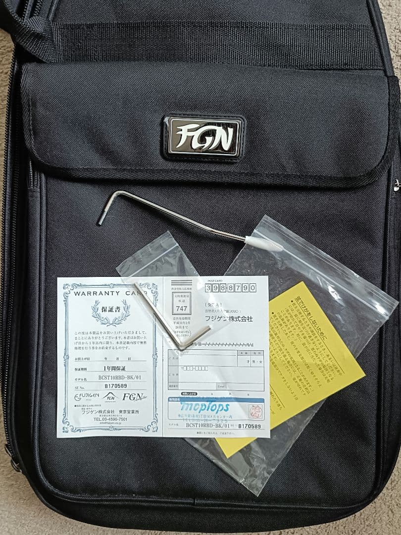 ギター FgN BCST10RBD BLK basic classic