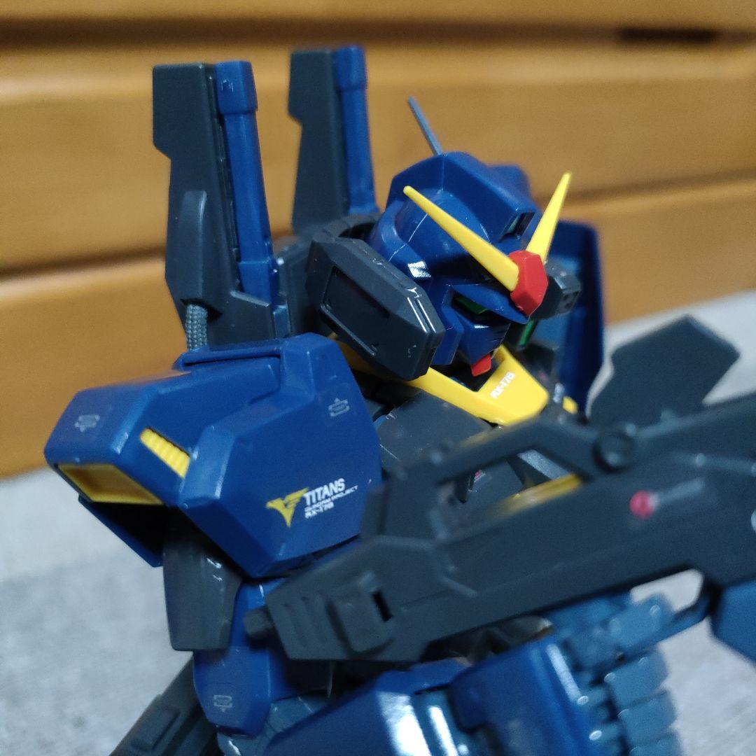 2点セット MG ガンダムマークⅡ ティターンズ+Ver.2.0 塗装品