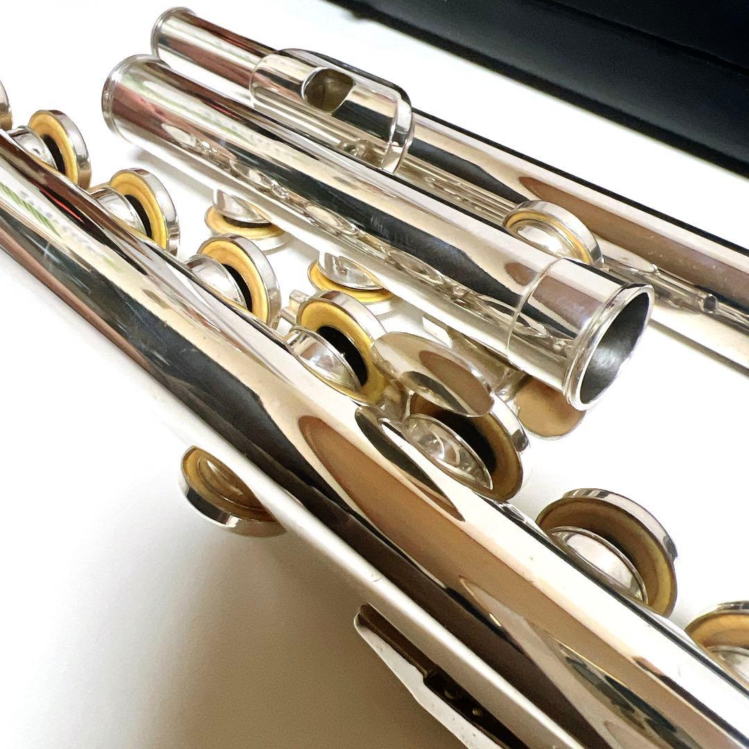 【美品】Pearl PF-501 フルート パール　吹奏楽　Eメカ　管楽器