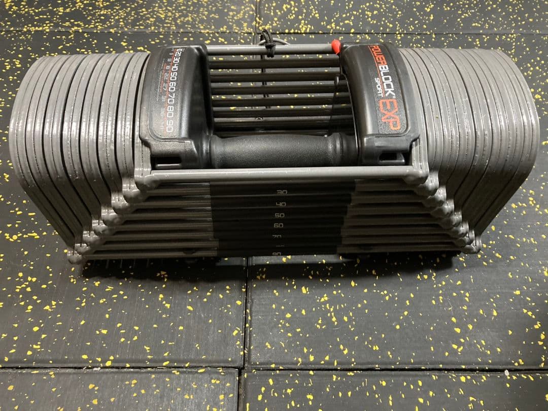 送料無料 ①正規品パワーブロック40kg　可変式ダンベル