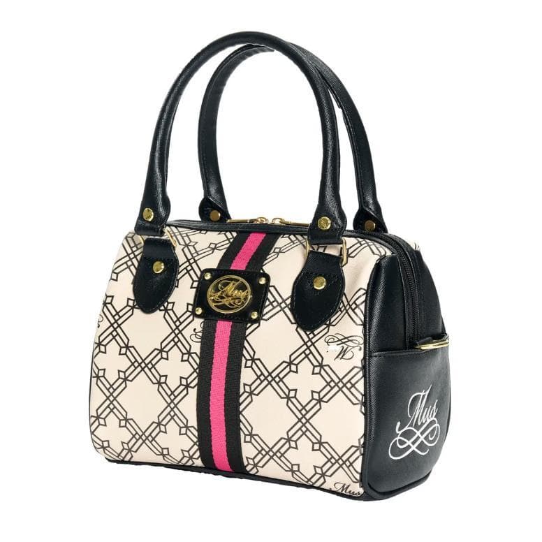 新品 MUスポーツ モノグラムプリント カートバッグ ラウンドバッグ