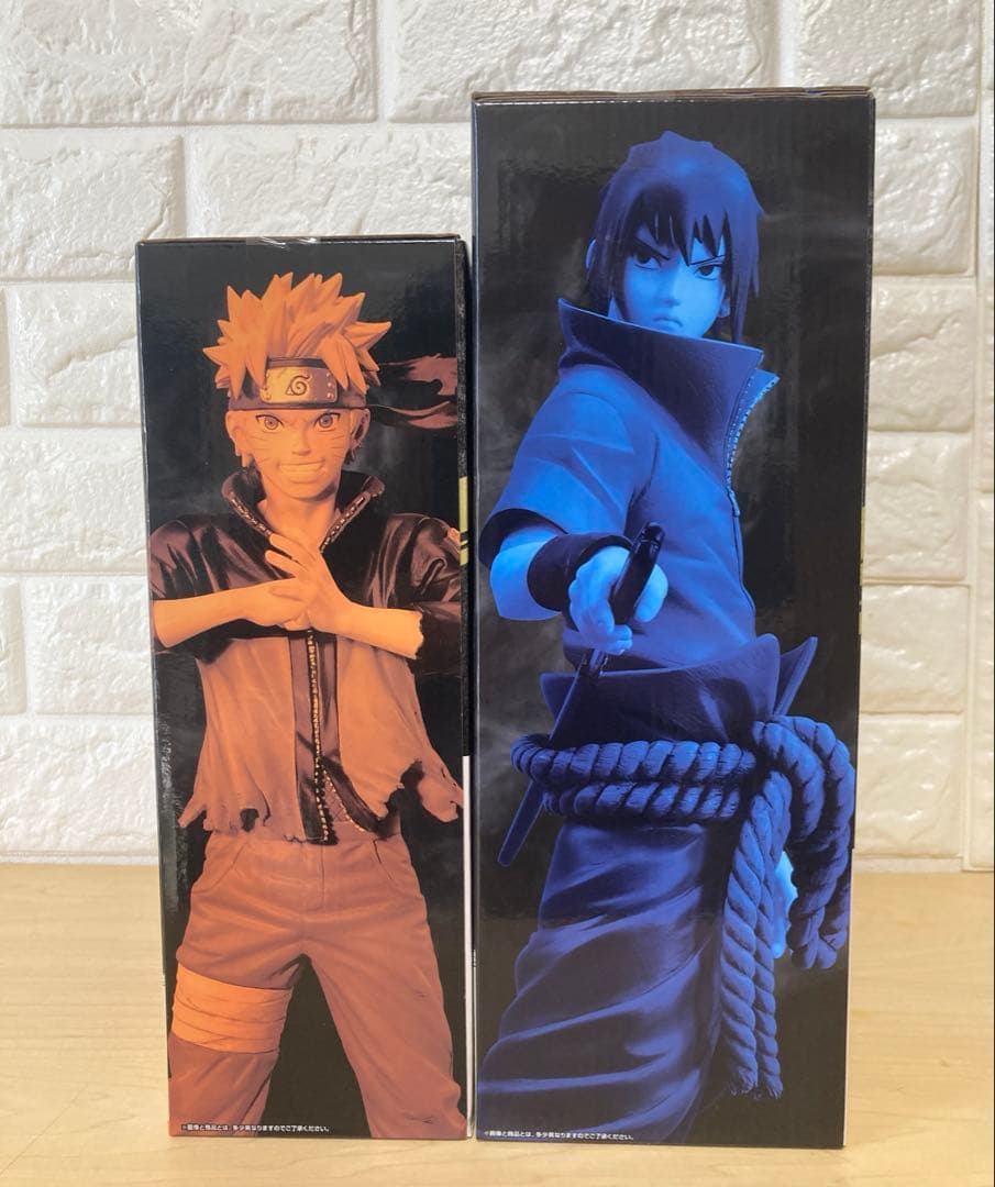 【未開封】NARUTO フィギュア　一番くじ　忍ノ絆　A B ナルト　サスケ