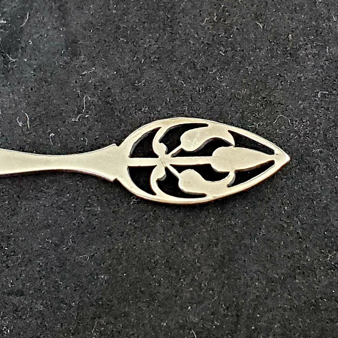 スターリングシルバースプーン6本セット英国アンティーク(1924年製造)箱入り