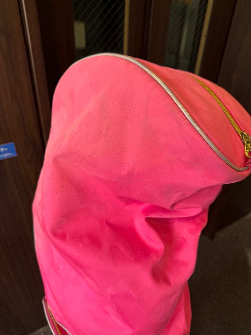 MARK & LONA ピンク ゴルフバッグ