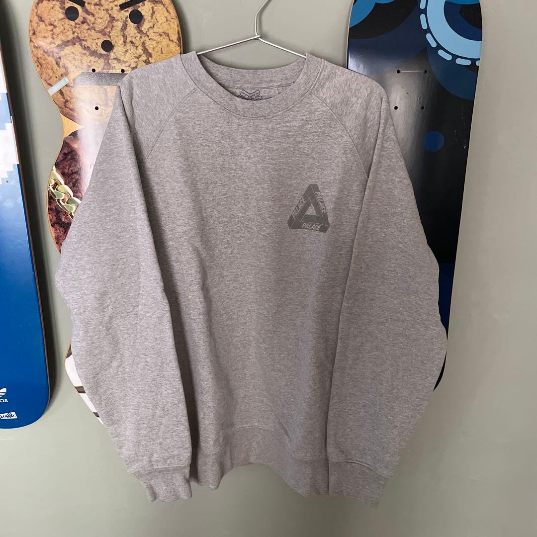 PALACE グレー スウェット