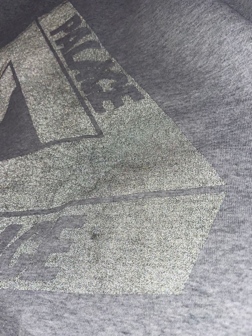 PALACE グレー スウェット