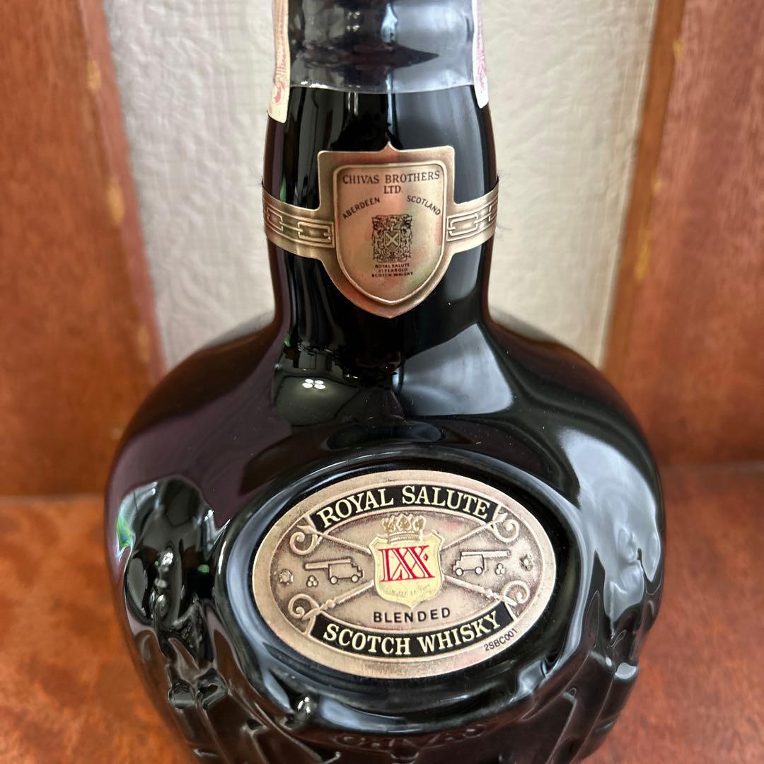 ❸未開栓  Salute 21年 ブレンデッドウイスキー