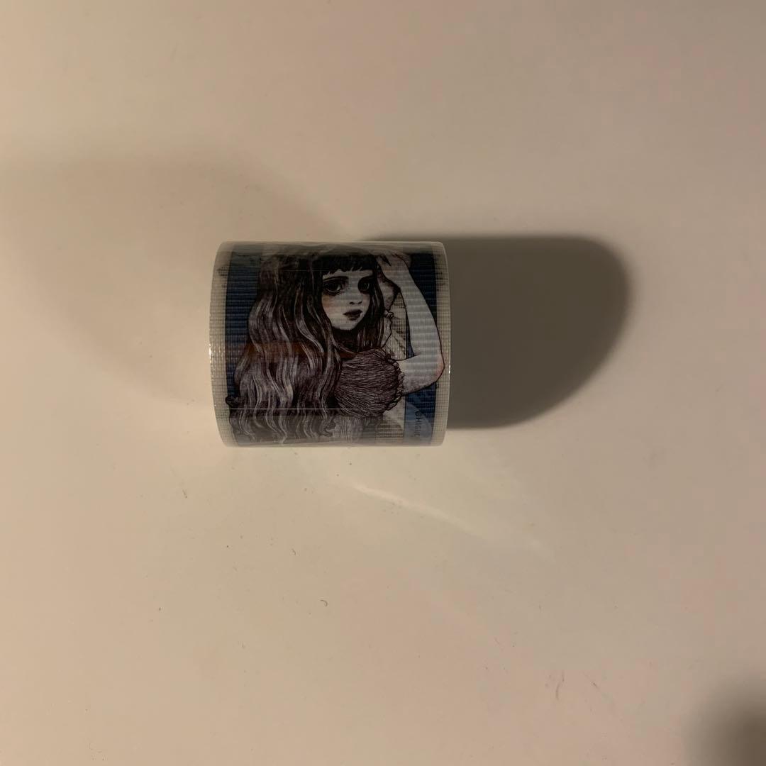 ヒグチユウコ　養生テープ　マスキングテープ　ロールふせん　ビスキュイ缶入り