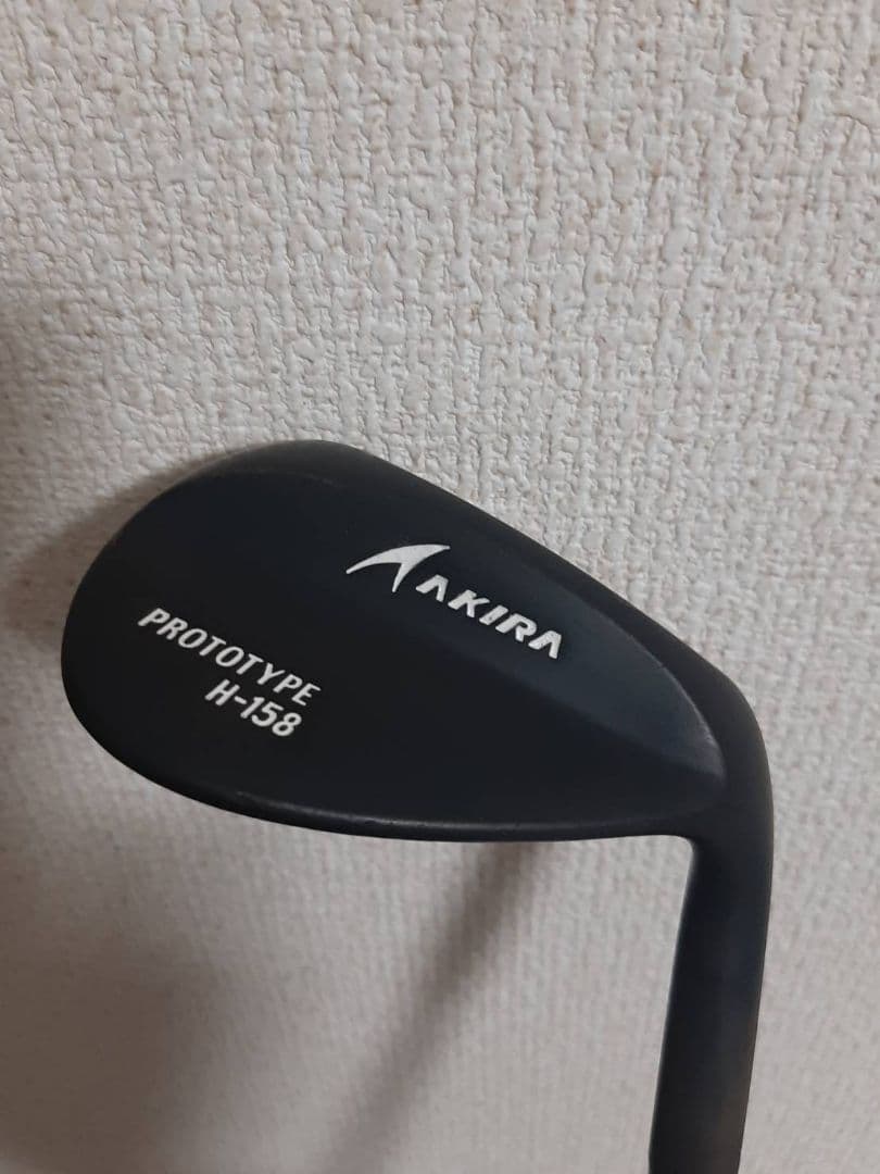 ガンブルー仕上げ AKIRA PROTOTYPE H158 ウェッジ 58度