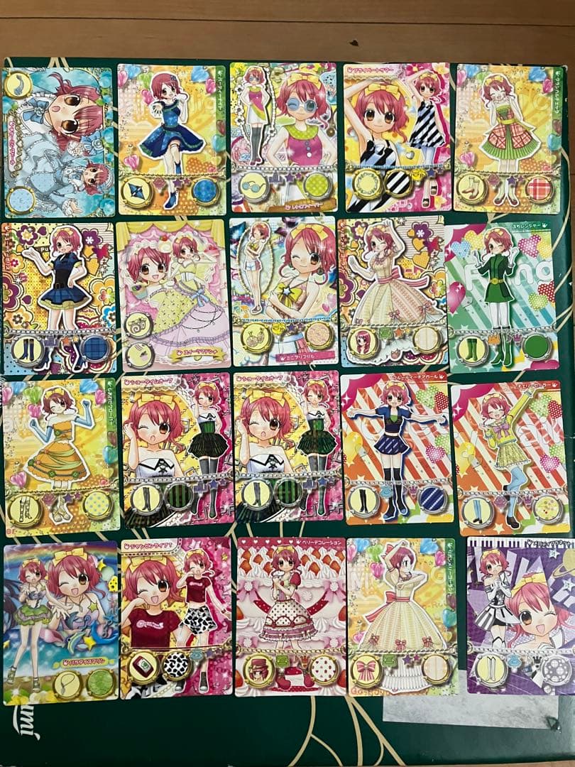 リルぷりっ ゆびぷるひめチェン！ カード 色々62枚セット カードケース付き