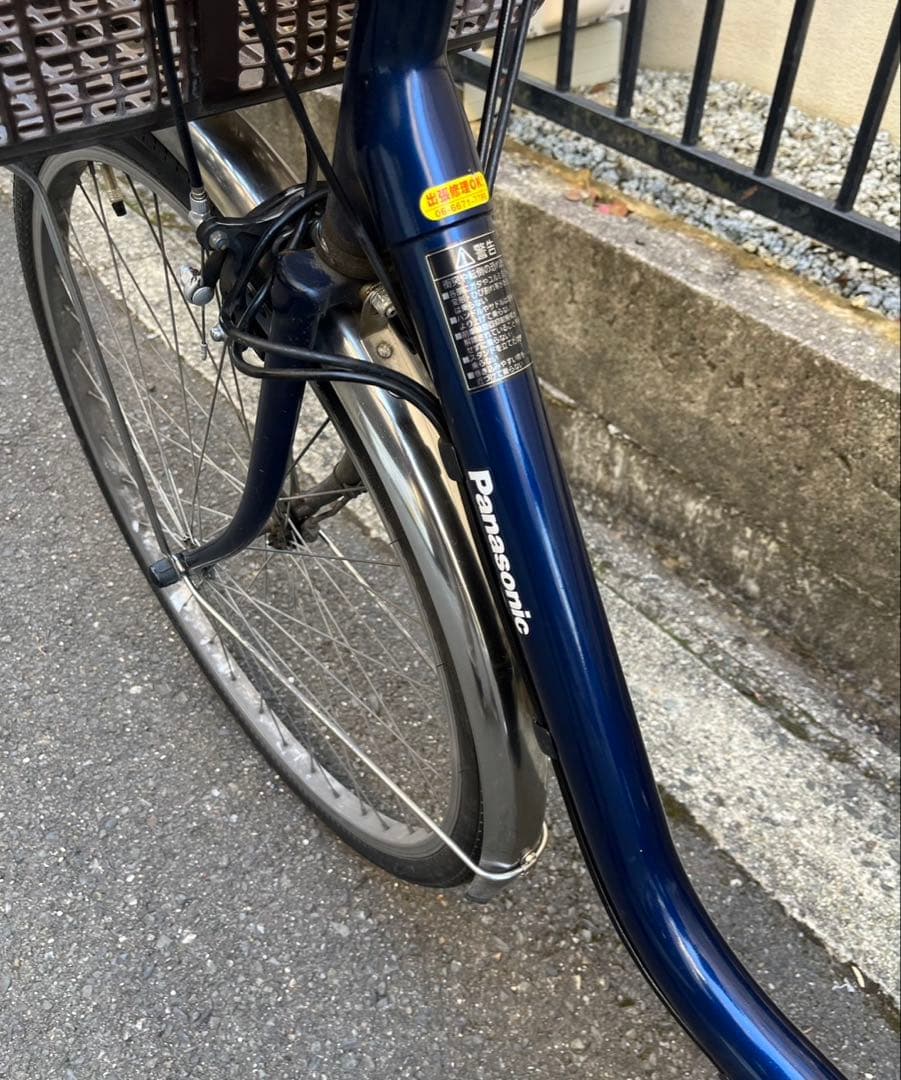 現行バッテリー　Panasonic ビビ　電動自転車　発送不可　大阪から