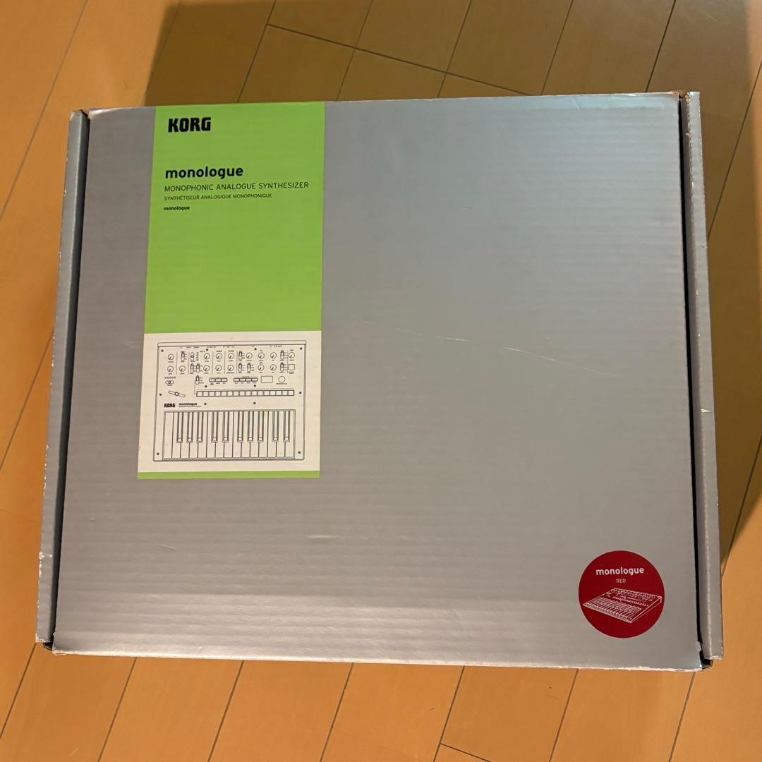 KORG monologue 赤