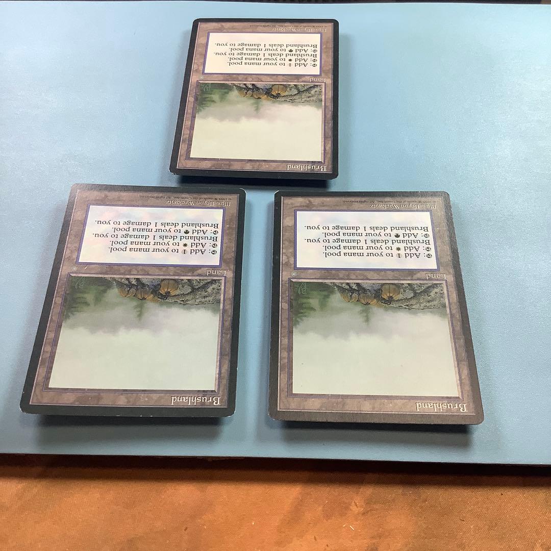 *バラ売り可* 低木林地/Brushland ICE英語3枚セット