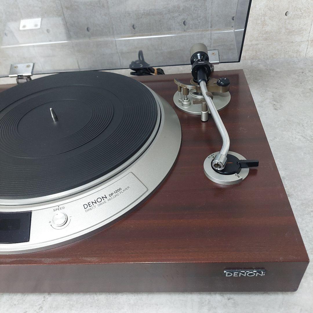 デノン ターンテーブル DP-1200 レコードプレーヤー