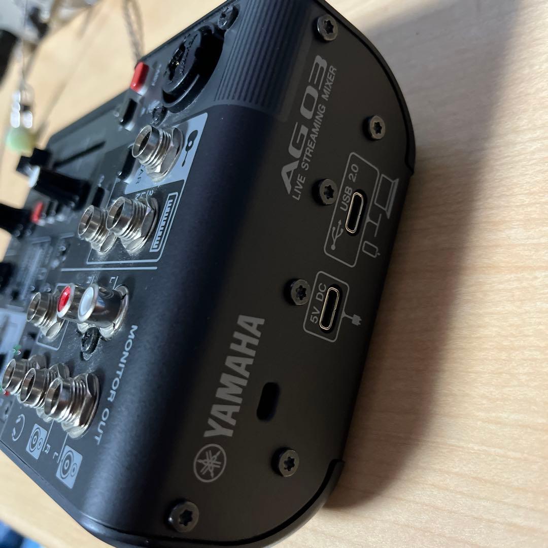 YAMAHA AG03mk2 オーディオインターフェース